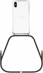 Lookabe Necklace iPhone X/Xs gold black loo003