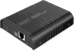Digitus HDMI KVM IP Receiver (black, 4K/60Hz)