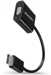 AXAGON I/O ADAPTER DP TO VGA/0.15M RVD-VGN