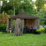 Home4you Varikatus LEGEND 2,91x2,91xH2/2,8m, pruun