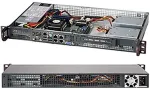SuperMicro Super Micro SC505 203B - Rack - einbauf&auml;hig - 1U - Mini-ITX - nicht Hot-Swap-f&auml;hig 200 Watt - Schwarz (CSE-505-203B)