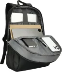 CONCEPTRONIC Notebook-Rucksack 15" Multi-F&auml;cher-Design schw.
