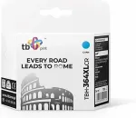 Tooner TB print Inc. cartridge TB compat. with HP CB323EE (No.364), TBH-364XLCR, Cyan