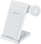 NILLKIN PowerTrio 3in1 Wireless Charger for Apple Watch White (MFI)