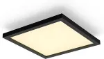 Philips Hue White Ambiance Aurelle Deckenleuchte sw + Dimmschalter &bull; 30x30cm