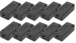 Digitus connection module CAT 7, shielded, 10 pieces (black)