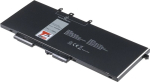 T6 POWER Battery for Dell Latitude 5280, 5290, 5480, 5490, 5580, 5590, 8950mAh, 68Wh, 4cell, Li-pol