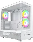 Korpus MONTECH XR Midi-Tower, Tempered Glass - white
