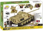 Cobi Klocki COBI Panzer V Panther Ausf. G "Poodle", construction toy, scale 1:28