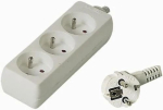 PREMIUMCORD Extension cord 230V, 10m, 3 sockets