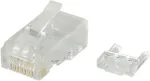 ROLINE Modular Plug ungeschirmt Kat.6 Class E f&uuml;r Massivdraht 10 Stck
