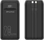Awei Powerbank 20000mAh P169 K 22,5W USB-C+Apple Cab