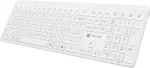 Klaviatuur NATEC Keyboard Tang US wireless white