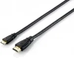 EQUIP HDMI->Mini HDMI 4K/30Hz St/St 1.00m schwarz Polybeutel
