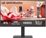 Monitor LG 68,6cm/27" (2560x1440) 27BA54QB-B 16:9 IPS 5ms HDMI DisplayPort USB VESA Speaker HDR Black