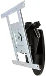 ERGOTRON LX HD Wall Mount Pivot, 22.7, 75 x 75, 100 x 100, -20 - 20, -360 - 360, 0 - 40, Black