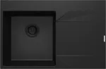 Deante Granite sink 1-bowl with drainer - right