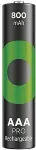 GP Batteries ReCyko Pro B26184 industrial rechargeable battery Nickel-Metal Hydride (NiMH) 800 mAh 1.2 V