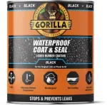 Gorilla hermeetik Waterproof Coat & Seal 946ml, must