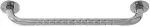 SUNDO Stainless steel corrugated bathroom handrail 60 cm