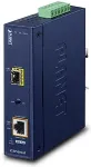 Planet Technology Corp. PLANET IP30 10/100/1000T to SFP Gbit Conv. with PoE