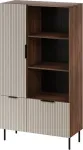 Cama MEBLE Cama 4 ALMERA bookcase 90x42x165 walnut/cashmere