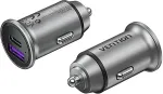 VENTION MOBILE CHARGER CAR 30W USB/2P GRAY FFFH0
