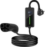 EV Charger for TESLA NACS - Schuko (220V), 8-16A, 3.5kW, 1-phase, 5m