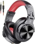 OneOdio A71 Wired Headphones (Black and Red)