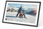 Pildiraam Denver PFF-1081 digital photo frame Black 25.6 cm (10.1") Touchscreen Wi-Fi