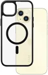 PANZERGLASS CARE&trade; by &reg; Urban Combat Case Transparent w. Black MagSafe iPhone 15 Plus