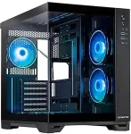 Korpus Chieftec Case||ATX/micro ATX|Black|Cube|PC|Chieftec Visio GM-30B-TG-OP Black|GM-30B-TG-OP