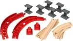 Ravensburger BRIO rail package mountain and valley, train (wood/red, 16 pieces)