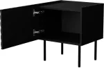 Cama MEBLE Cama LUCCA bedside cabinet, 2 pcs, 47x40x52, black