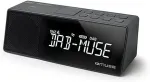 Muse M-172 DBT alarm clock Digital alarm clock Black