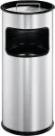 DURABLE Vastupidav 333023 &uuml;mmargune 17 l metallpr&uuml;gikast Silver