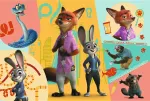 Trefl DISNEY Pusle Zootropolis, 160 osa