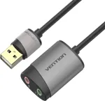 Helikaart VENTION SOUND CARD USB 2-PORT/0.15M CDKHB