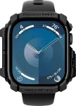 Spigen Kaitse&uuml;mbris Rugged Armor, Apple Watch Series 11 / 10 (46mm), must,