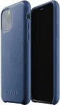 Mujjo Kaitse&uuml;mbris Apple iPhone 11 Pro, naturaalsest nahast, sinine,