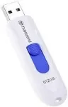 M&auml;lukaart TRANSCEND USB-Stick 512GB JetFlash 790 USB3.1 wei&szlig;