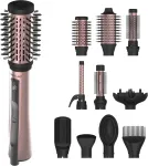 Cecotec Air Brush | CeramicCare 10in1 AirBrush | Ion conditioning | Number of heating levels 3 | 1200 W | Black/Pink