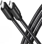 AXAGON CABLE USB-C TO USB-C 2M 60W/BLACK BUCM3-CM20AB