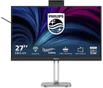 Monitor PHILIPS 68,6 cm (27") 2560 x 1440 Pixel 27B2U4601H/00 16:9 Quad HD IPS 4 ms 120 Hz DisplayPort HDMI USB-Hub Pivot Height VESA Speaker
