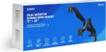 Savio UM-04 Dual Spring Monitor Desk Mount 17&Prime;&ndash;32&Prime;