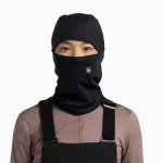 Buff Tech Fleece Hinged Balaclava Solid, Black
