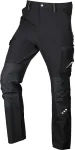 NEO TOOLS Spodnie robocze Mix&Match, 4 way stretch, czarno-zielone, rozmiar XS