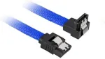 SHARKOON SATA III Kabel kątowy niebieski - 60 cm