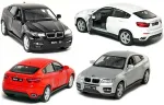 KINSMART Metallist auto BMW X6, skaala 1:38
