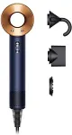 Tolmuimeja Dyson Supersonic Straight + Wavy Blue/Copper